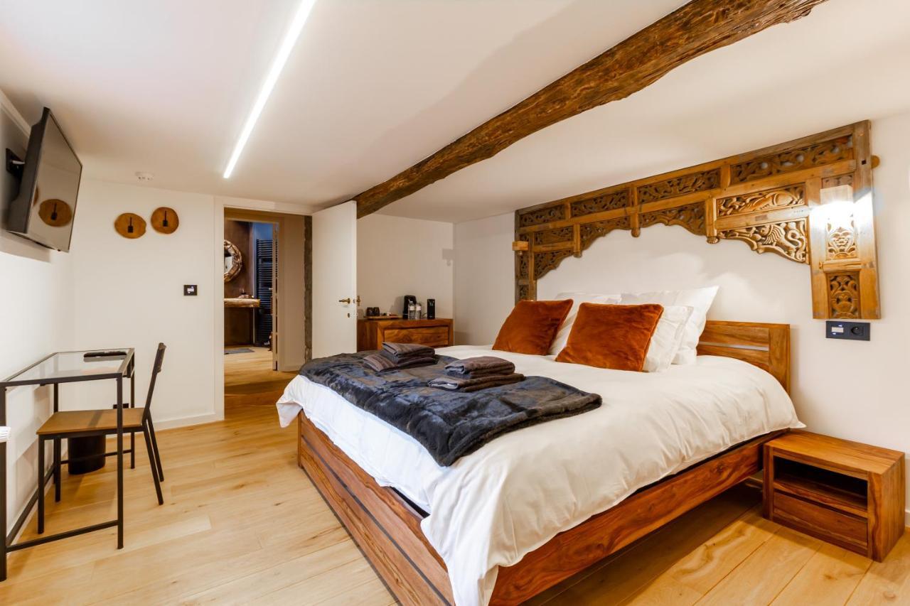 Bed and Breakfast A la source de Lavis à Houyet Chambre photo